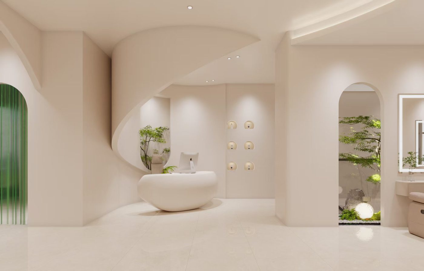 Reception lobby